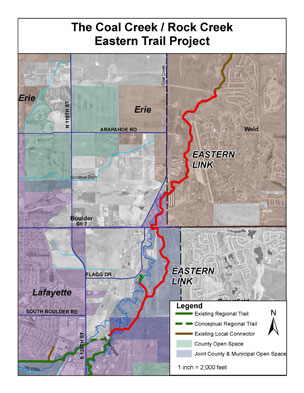 Coal Creek/Rock Creek Easter Trail Link Project