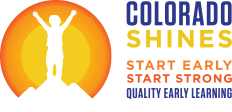 colorado shines logo Start early start strong quality early learning