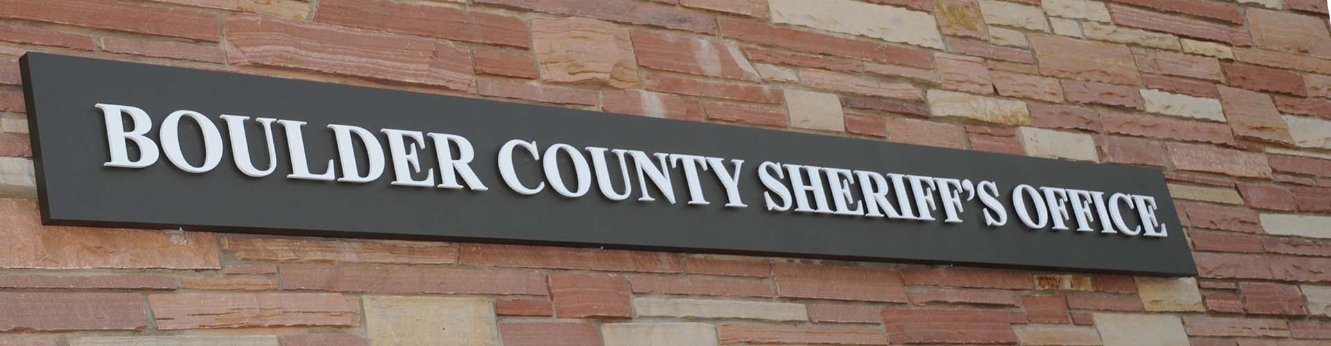 Sheriff headquarters sign