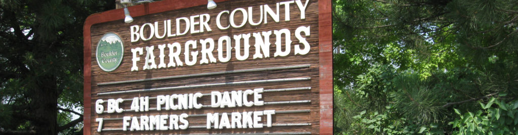 Fairgrounds Calendar - Boulder County Fairgrounds Calendar - Boulder County