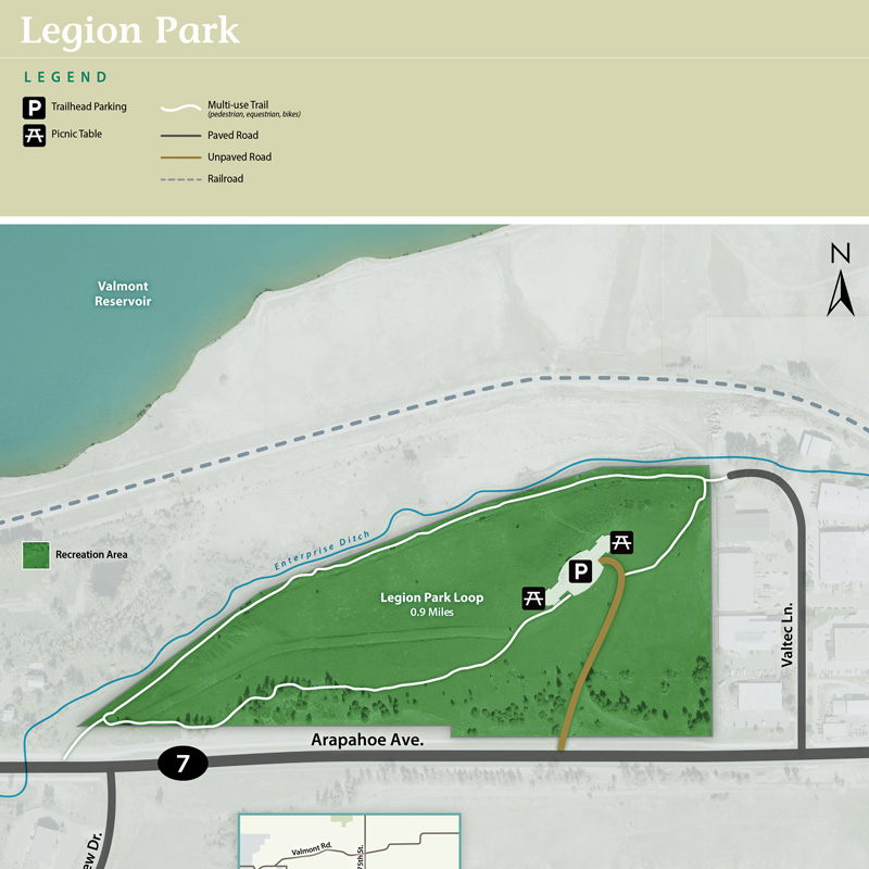 Legion Park Map