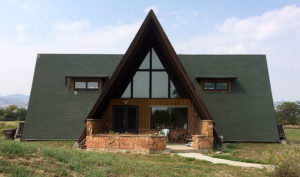 A-frame home in Boulder County.
