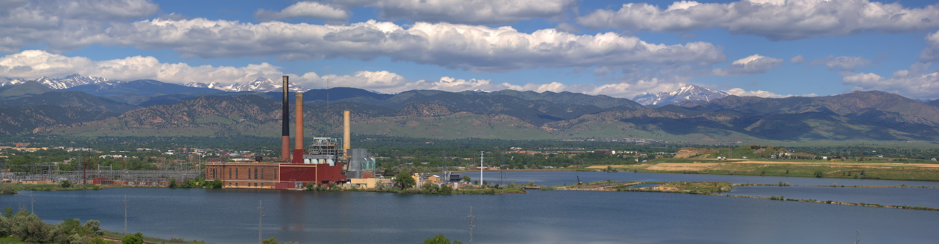 panorama of valmont power station