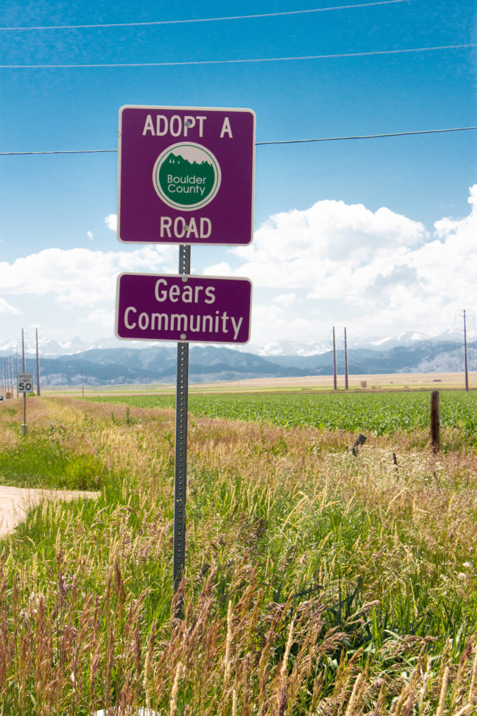 AdoptACounty Road Boulder County