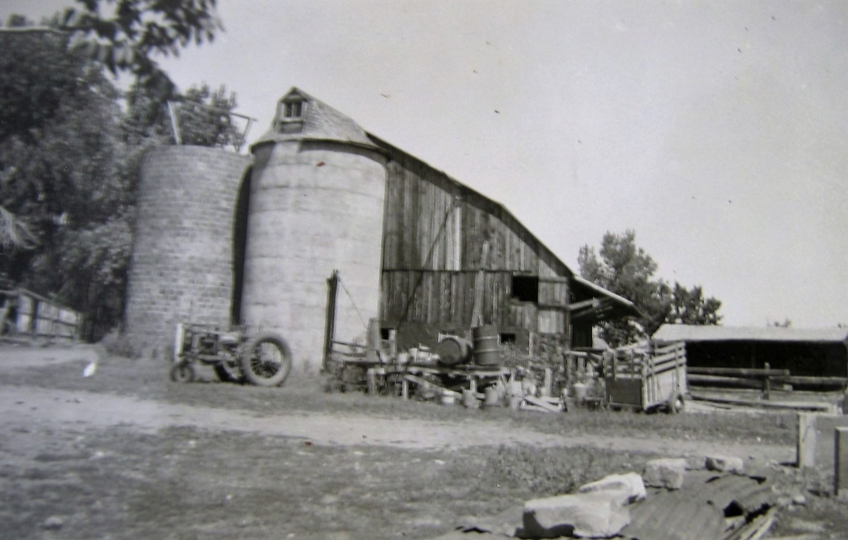 Braly Barn Historic Photo