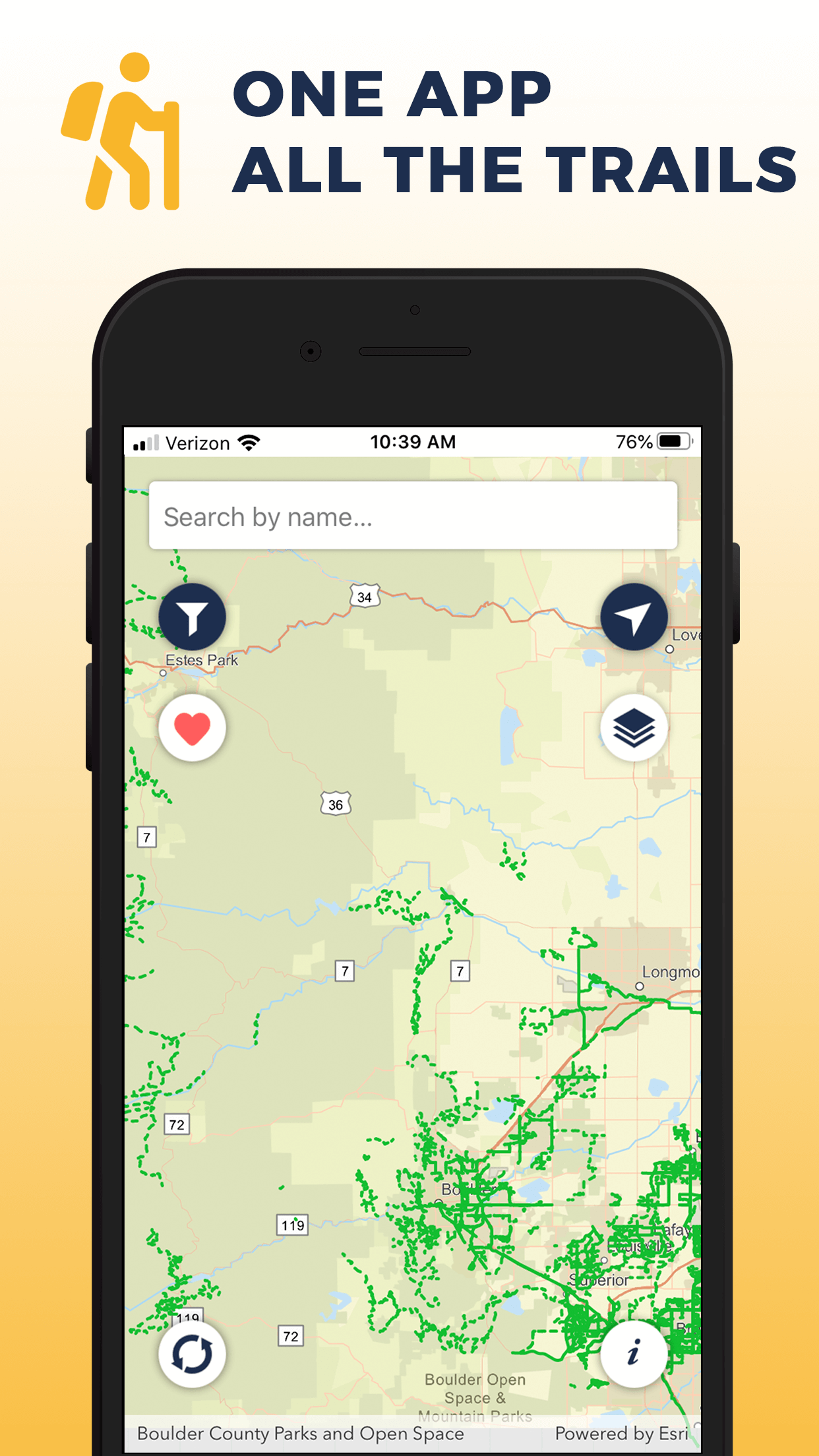 Trails App Screenshot 1