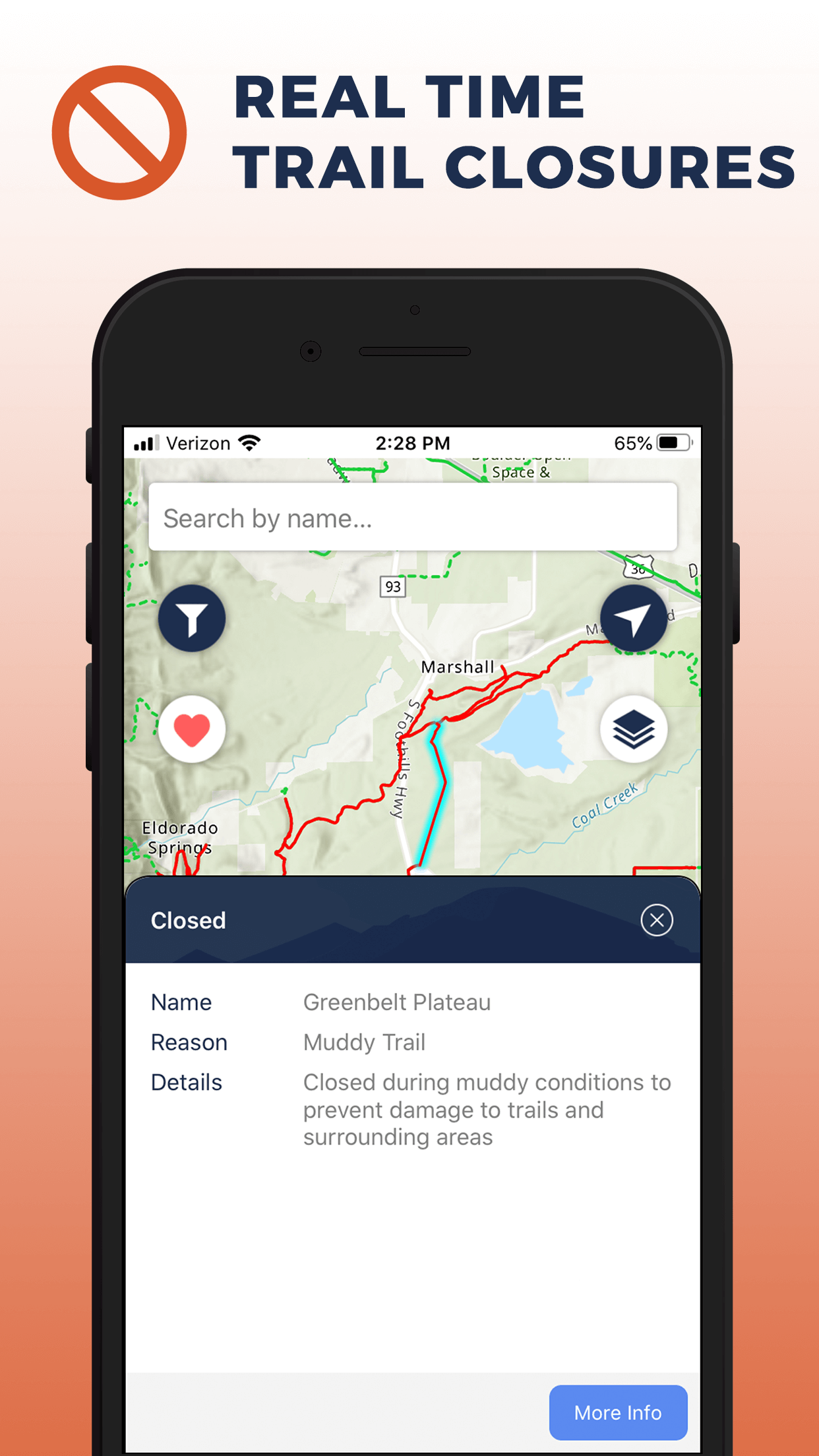 Trails App Screenshot 2