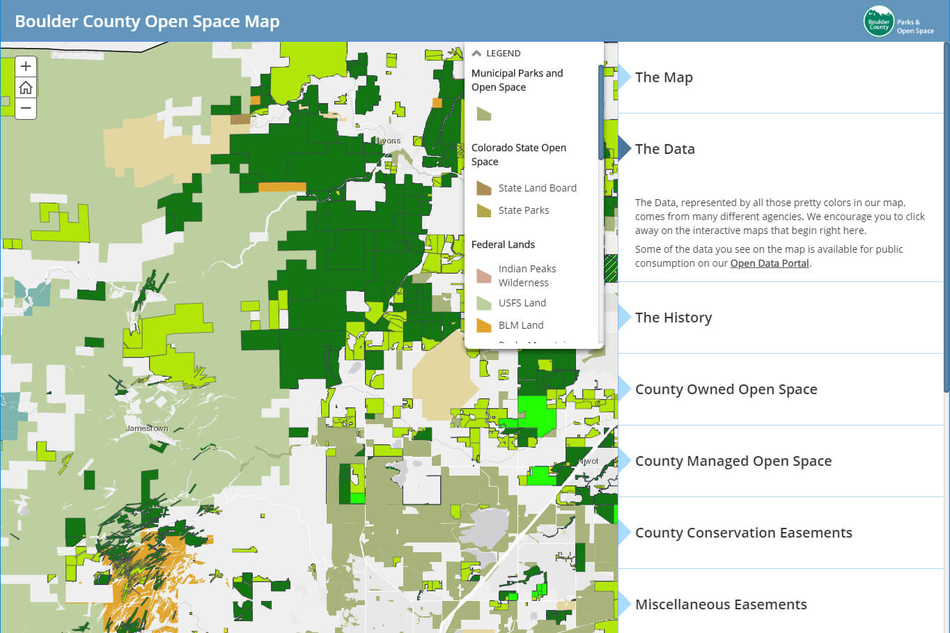 Open Space Story Map