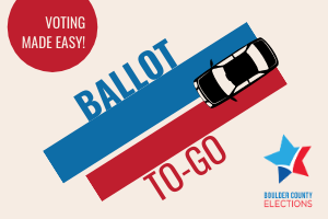 Ballot-to-Go infographic with caption: "Voting Made Easy!"
