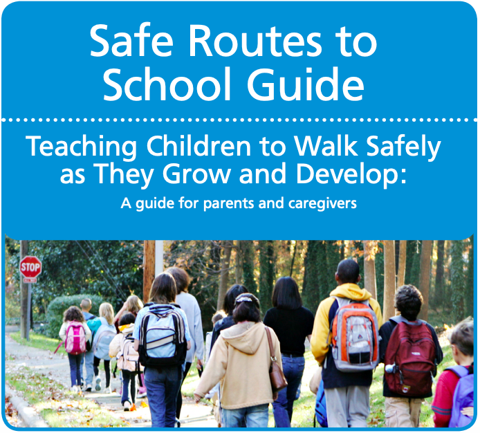 Cover of Safe Routes to School Guide for parents & caregivers