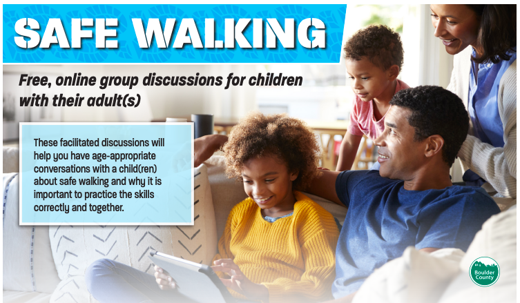 Safe walking discussions for children and their adults