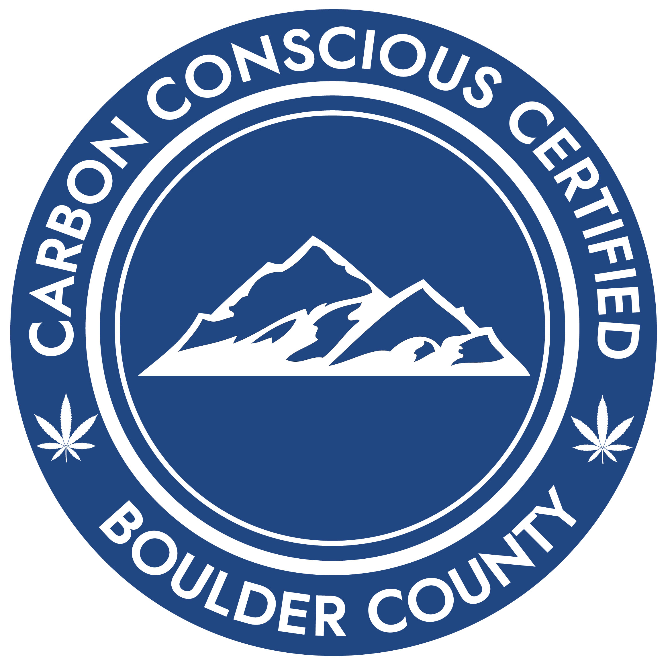 Boulder County Carbon Conscious Certification seal