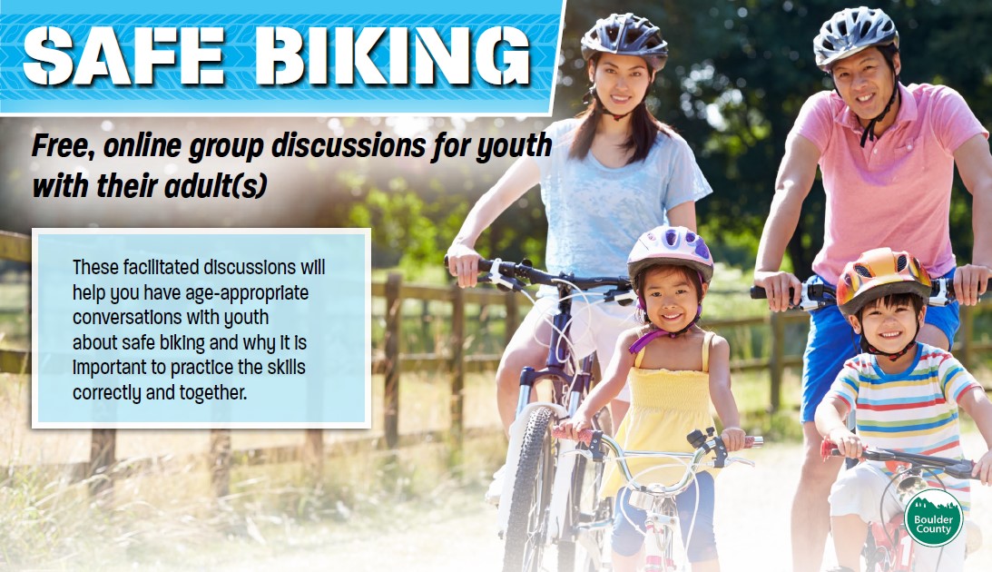 Safe biking discussions for children and their adults