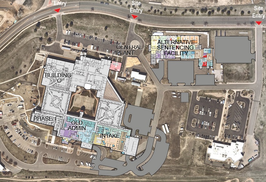 Alternative Sentencing Facility lot layout