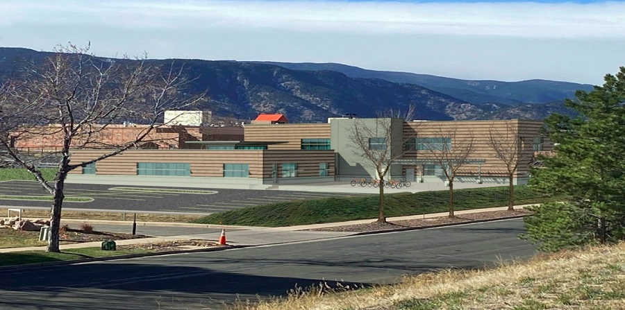 Alternative Sentencing Facility building rendering looking southwest