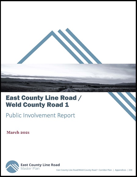 East County Line Road Master Plan public involvement report