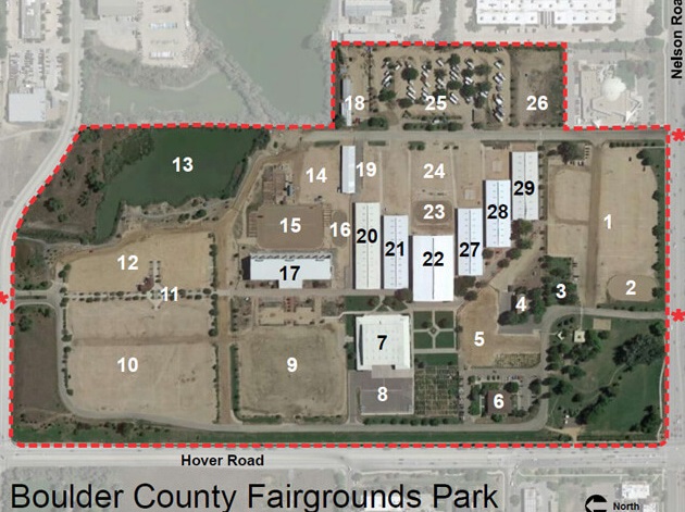 Fairgrounds Site Map