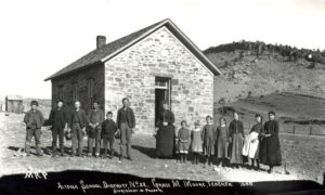 Altona Schoolhouse in 1888