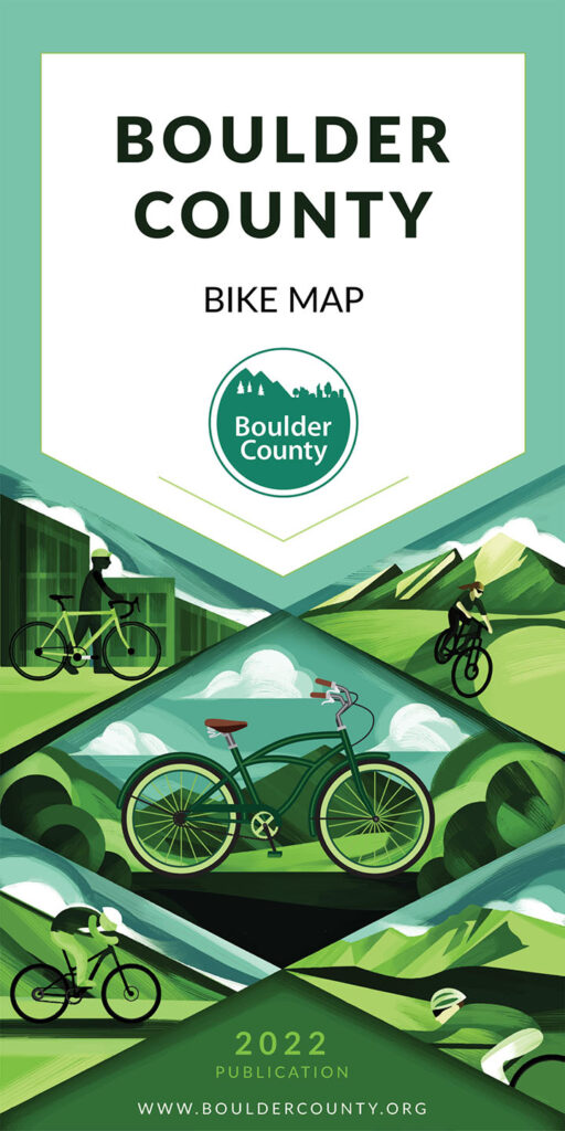 Boulder County Bike Map cover