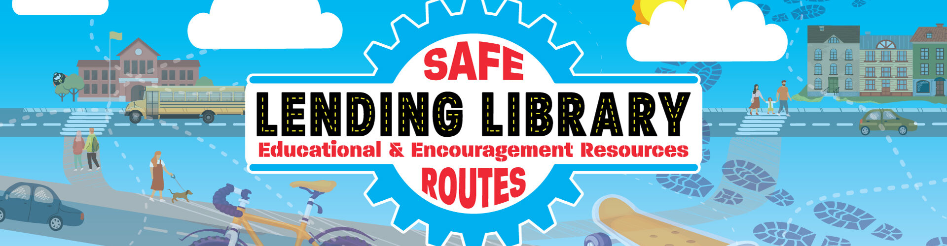 Safe Routes Lending Library logo