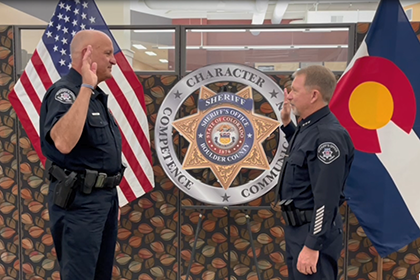 Boulder County Sheriff appoints a new Undersheriff, Carey Weinheimer
