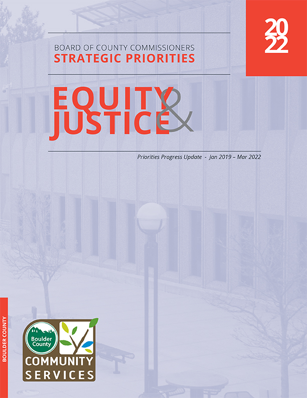 cover image of the Equity & Justice report