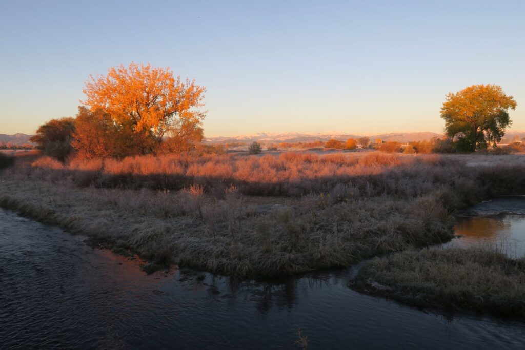 East Boulder Creek sunrise