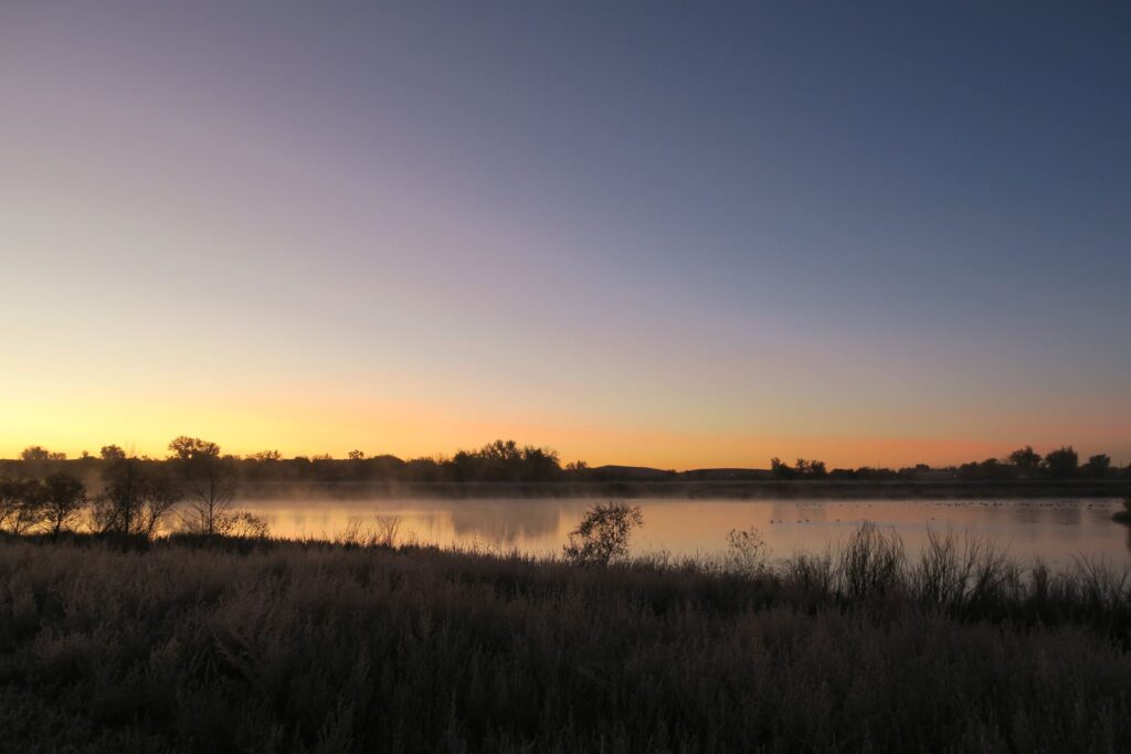 Dawn on Kenosha Pond
