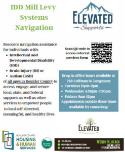 Intellectual and Developmental Disabilities Advisory Council - Systems Navigation Flyer