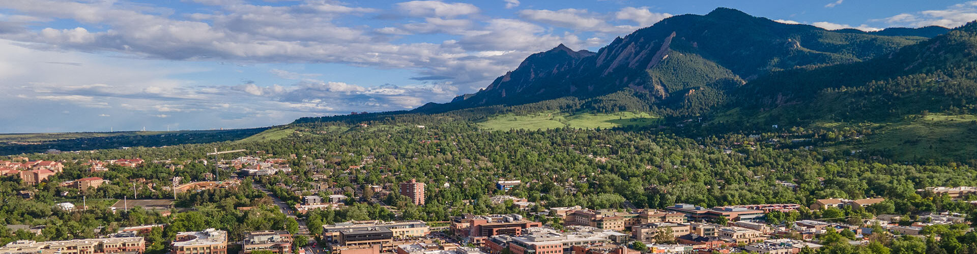 Aerial of Boulder