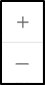 Zoom button with plus and minus buttons