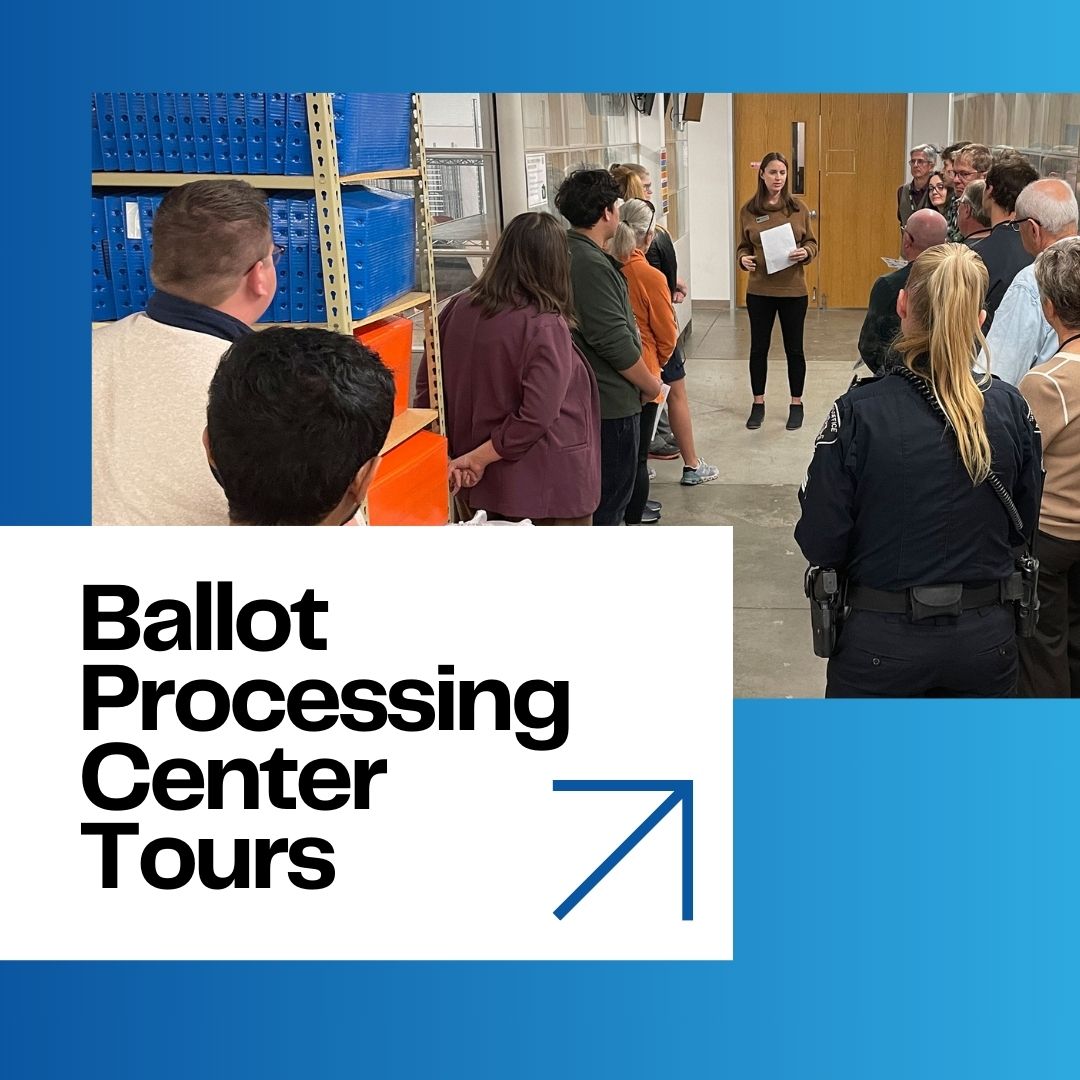 Ballot Processing Center Tours event icon