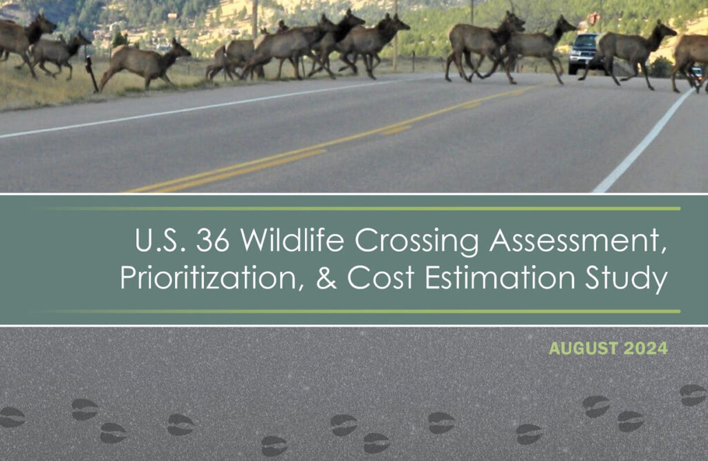 US 36 Wildlife Crossing Assessment, Prioritization, and Cost Estimation Study