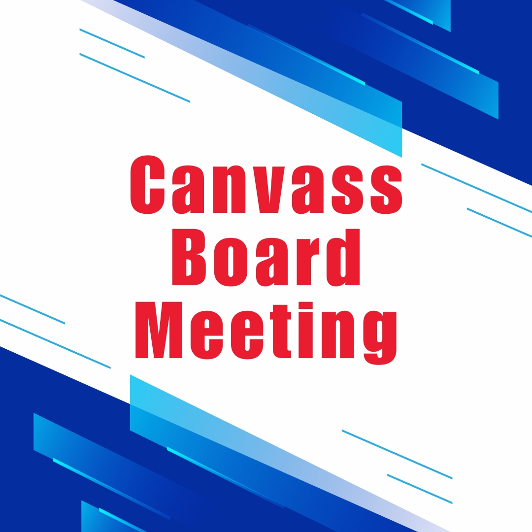 Canvass Board Meeting Event Image