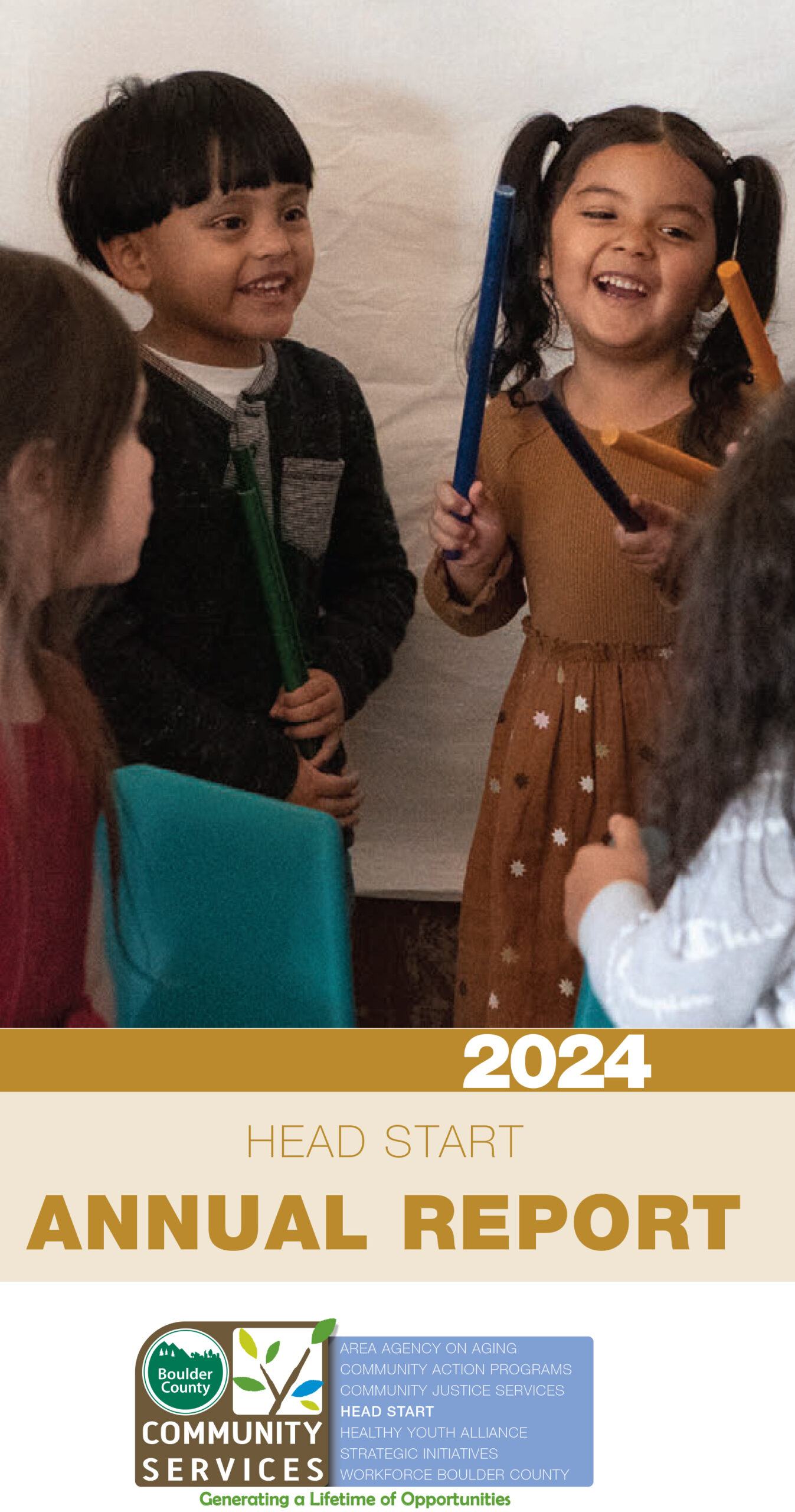 Cover image of the 2024 Head Start annual report.