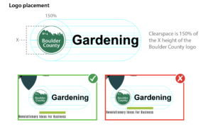 Screenshot of to show logo placement