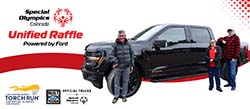 F150 Truck as a raffle prize for Special Olympics