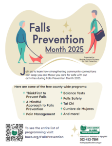 preview image of falls prevention flyer for 2025