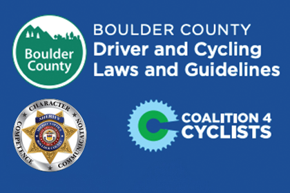 Boulder County Driver and Cycling Laws and Guidelines