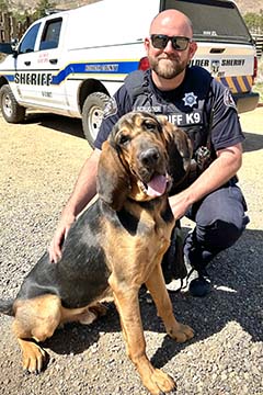 K9 Watson and Deputy Joshua Scrudder