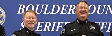 Boulder County Sheriff and undersheriff