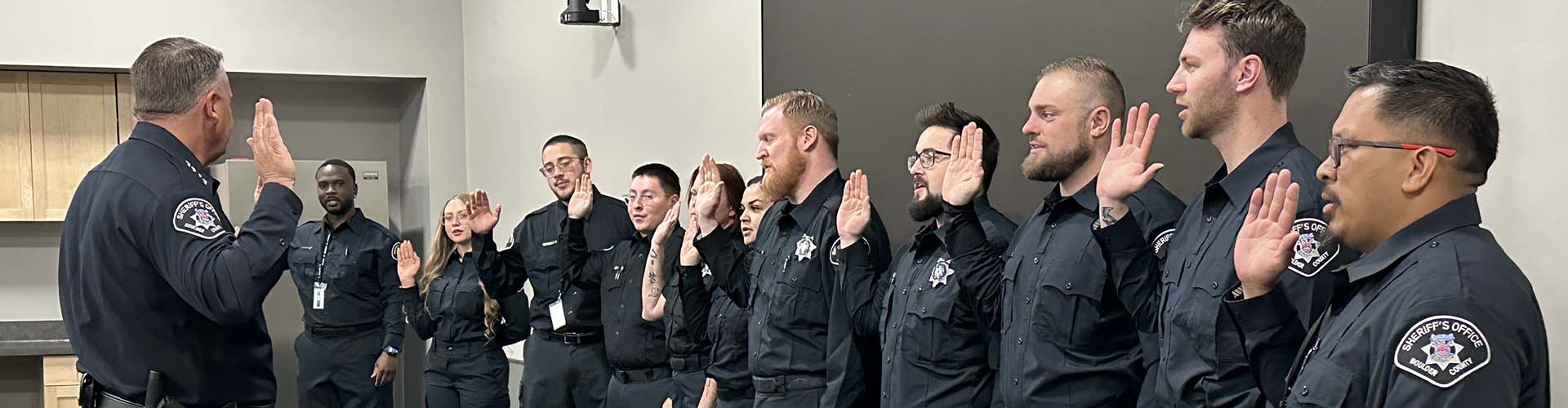 New Deputies Swearing in Ceremony