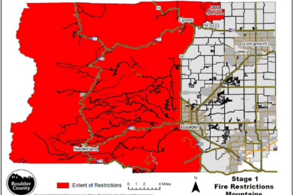 Boulder County Enacting Stage 1 Fire Restrictions on August 12, 2025