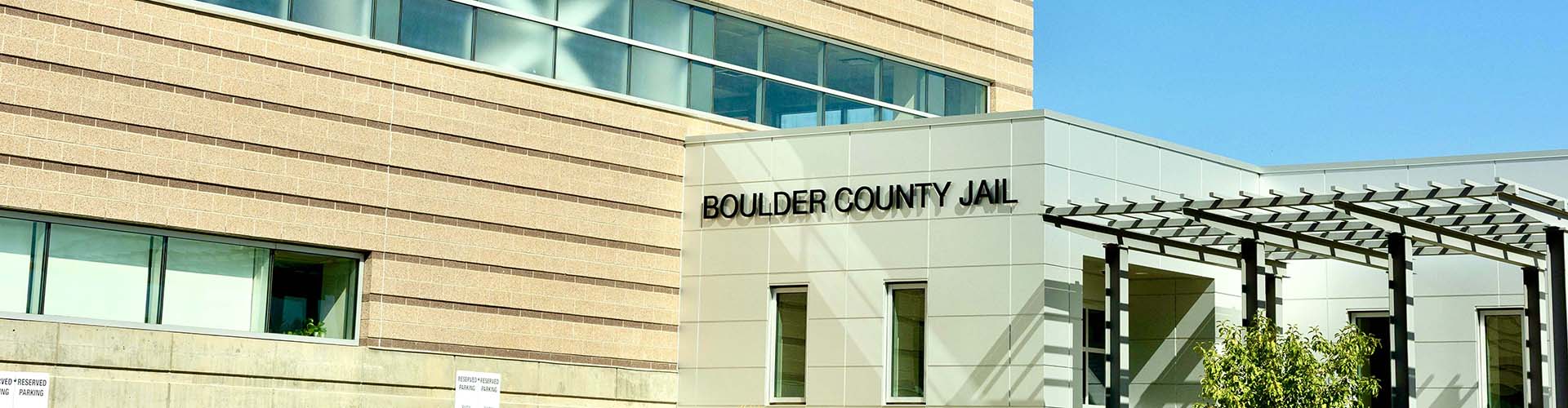 Exterior of the Boulder County Jail