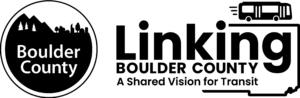 Graphic displaying the boulder county logo and linking boulder county program logo.
