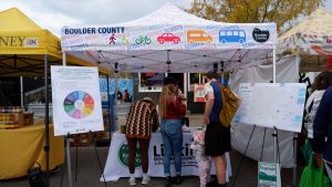 Outreach Stand for Linking Boulder County
