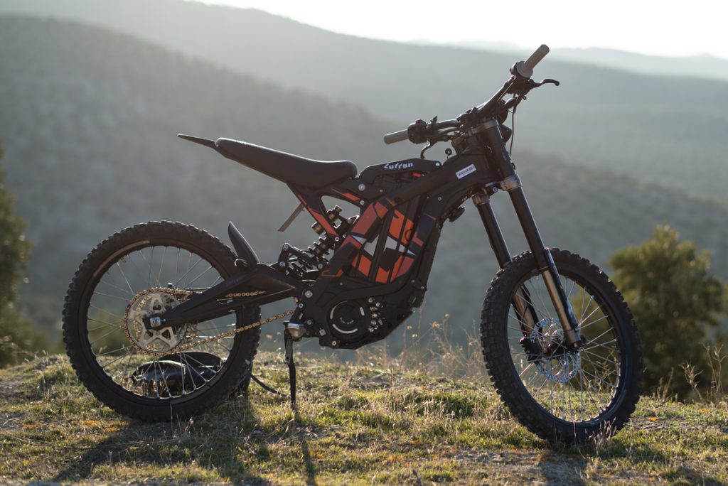 An e-moto, also called and electric motorcycle.